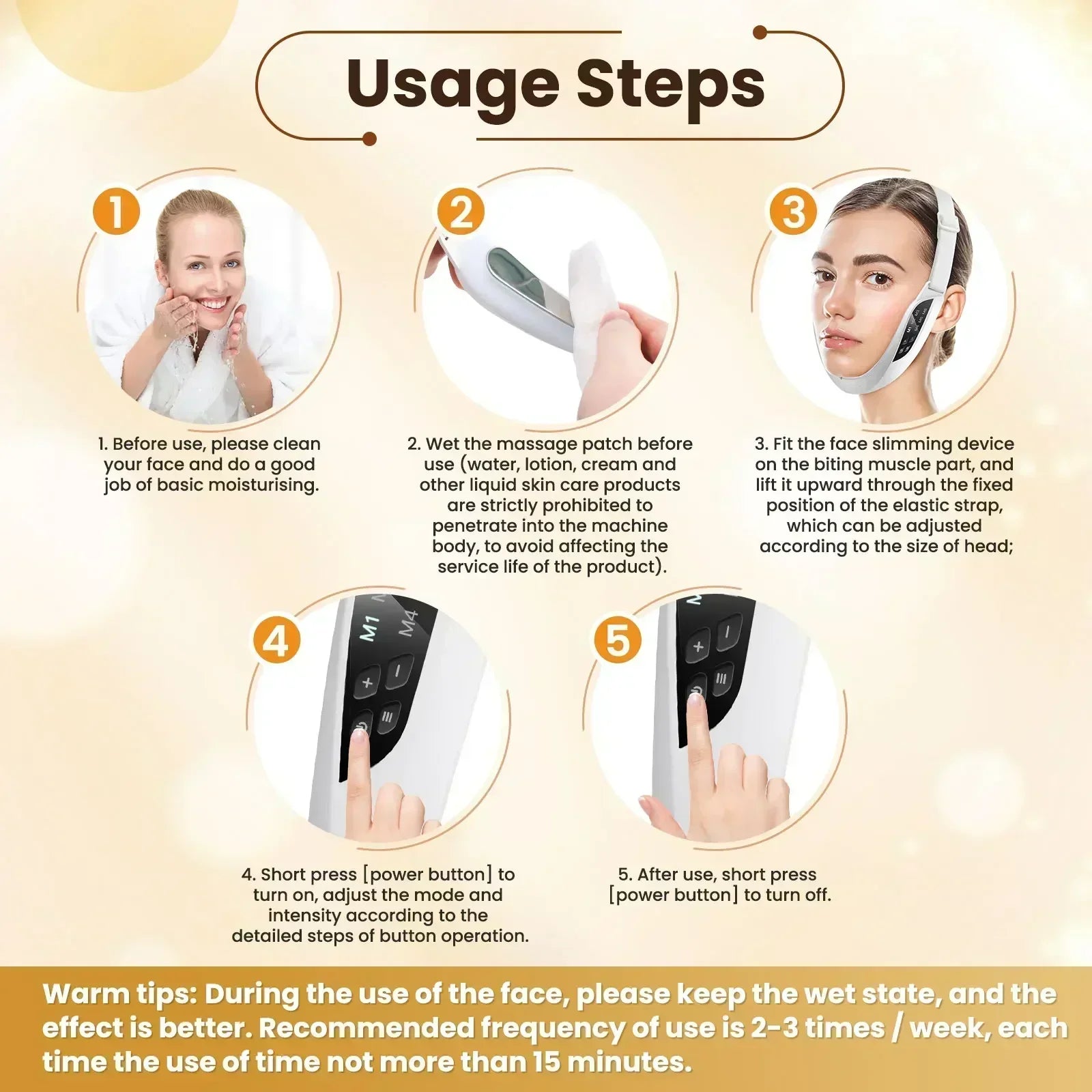 Dispositivo de Belleza Eléctrico V-Face - EMS