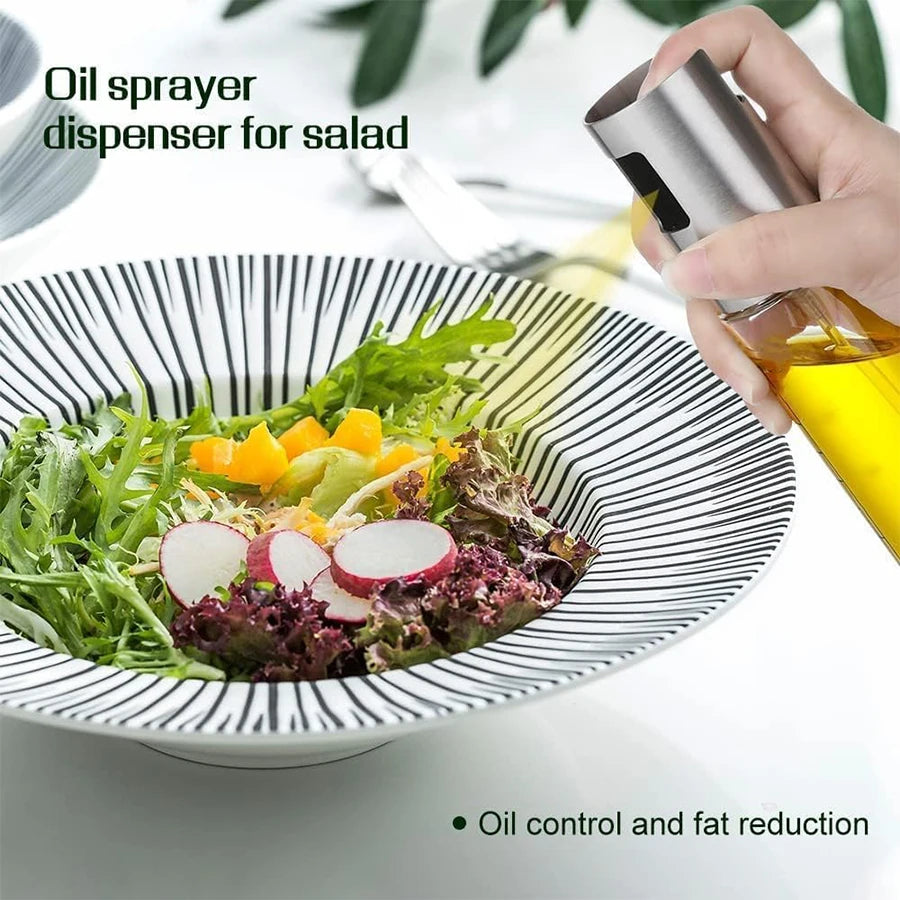 Pulverizador de Aceite y Condimentos Reutilizable – Control de Grasa | OKADY