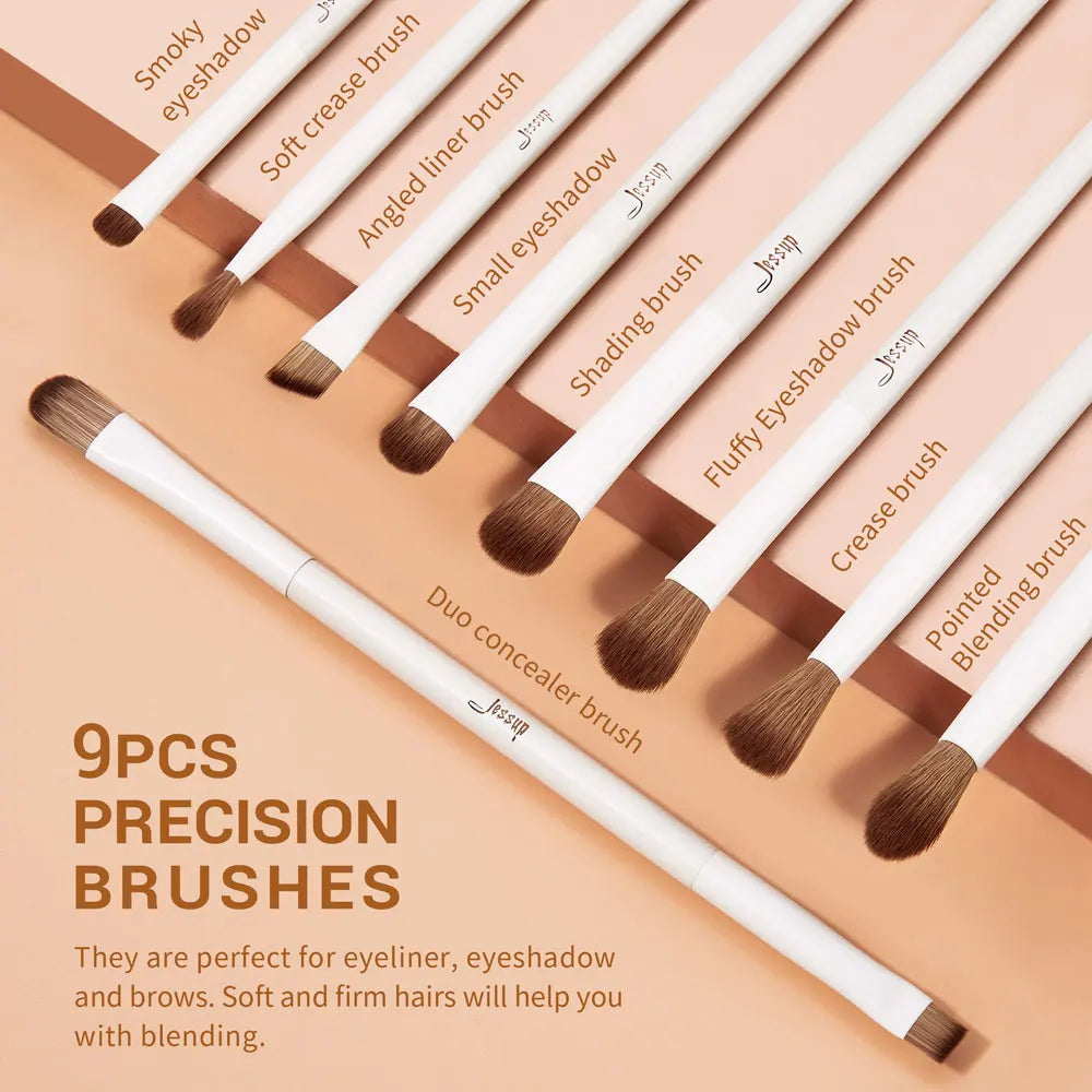Set de Brochas de Maquillaje Jessup 10-14 Piezas