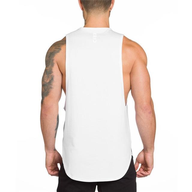Men's Sleeveless T-Shirt for Fitness and Casual Style