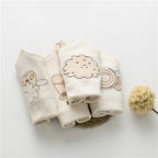 100% Cotton Cartoon Baby Bibs for Newborns (0-3 Years)
