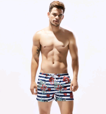 New Men's Quick-Dry Beach Shorts and Swim Trunks