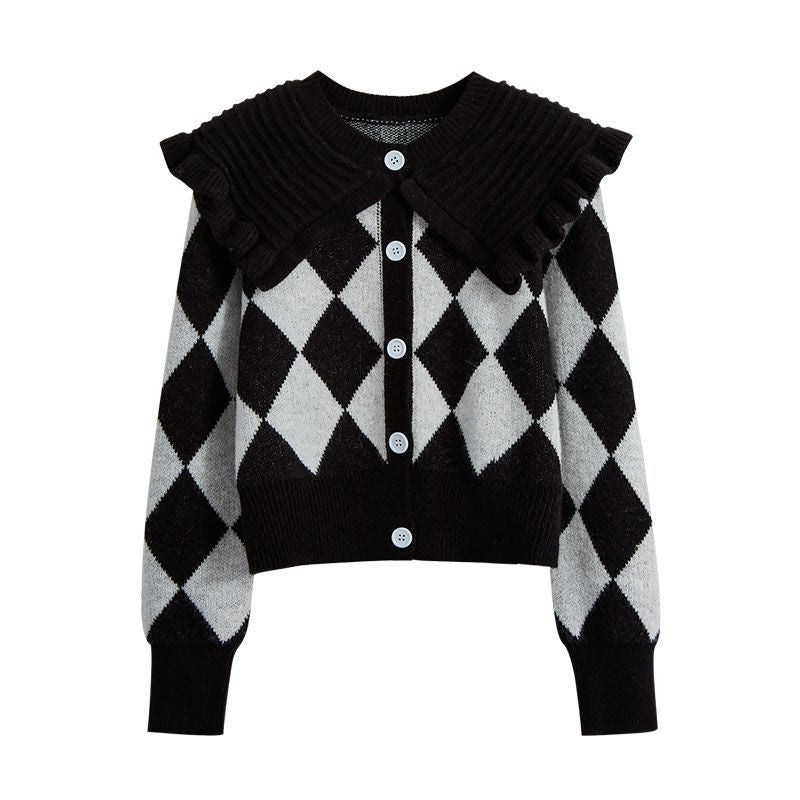 2023 Trendy Oversized Women's Knit Sweater for Fall