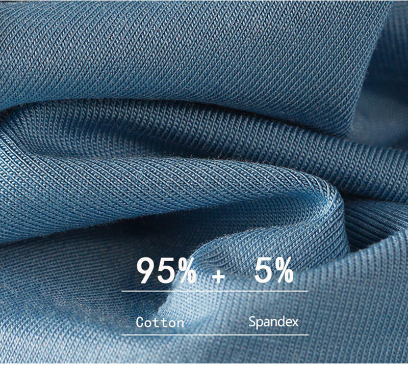 Men's Elastic Comfort Boxer Shorts - Breathable & Soft