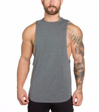 Men's Sleeveless T-Shirt for Fitness and Casual Style