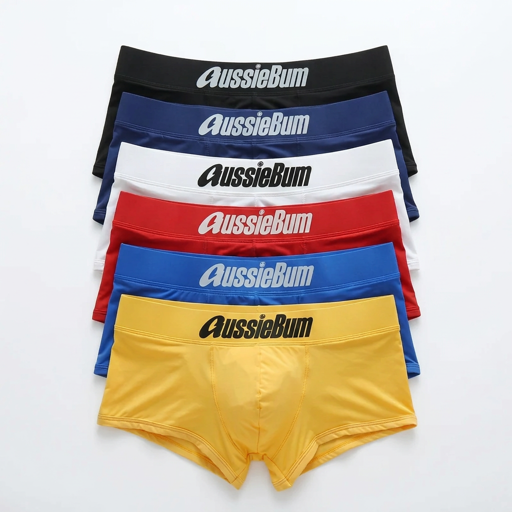 Men's Soft, Breathable, Elastic Boxer Shorts