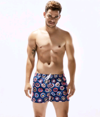 New Men's Quick-Dry Beach Shorts and Swim Trunks