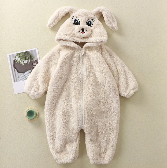Baby Cartoon Animal Plush Loungewear