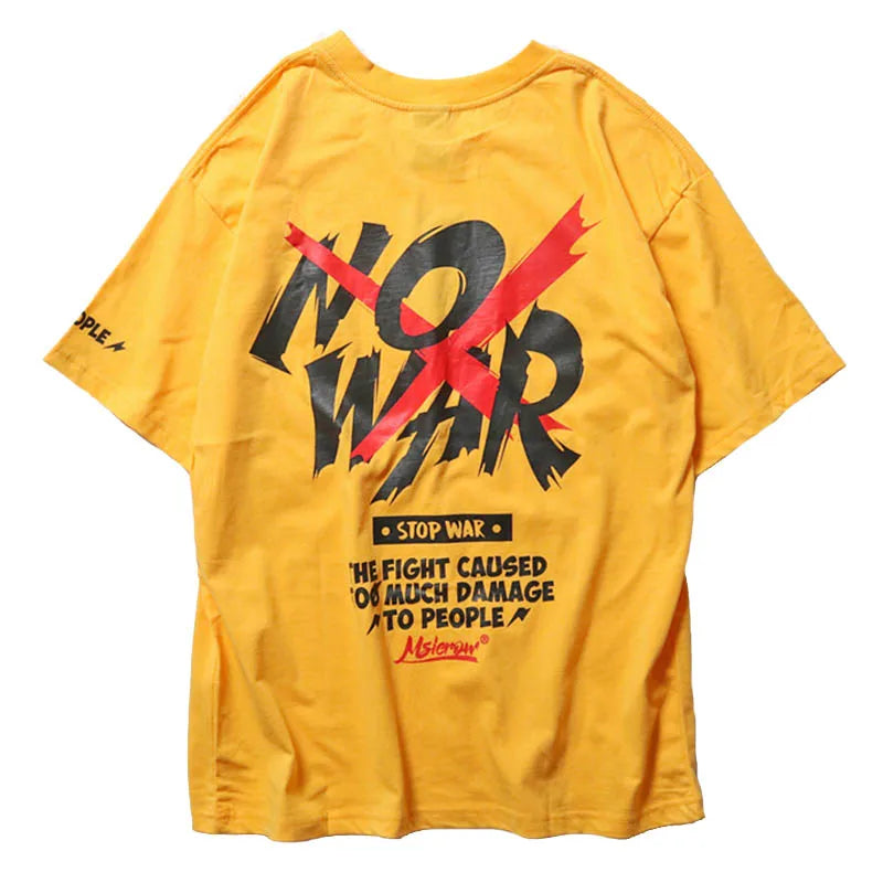 Men's Casual Short Sleeve Summer T-Shirt - High Street Fashion