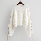 2023 Trendy Oversized Women's Knit Sweater for Fall