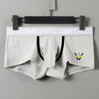 Soft and Breathable Men's Elastic Boxer Shorts