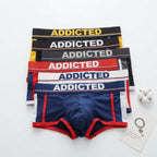 Soft and Breathable Men's Elastic Boxer Shorts